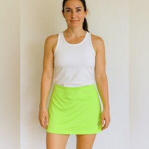 Jofit Vibrant Green Active Skirt XS